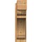 Ekena Millwork Olympic Block Rough Sawn Outlooker, Western Red Cedar, 8"W x 28"D x 28"H OUT08X28X28OLY05RWR - alternate 2